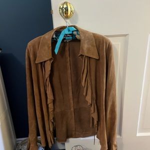 100% suede jacket